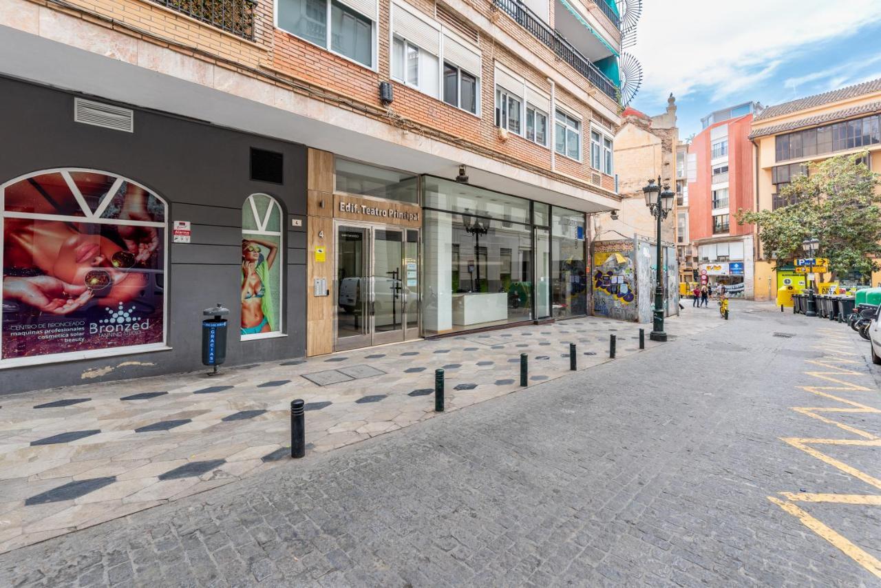 Plaza Del Teatro Daire Málaga Dış mekan fotoğraf